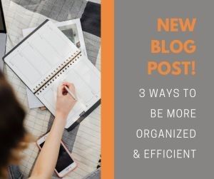 Shine Bright & Start Strong: 3 Small Steps to Be More Organized & Efficient