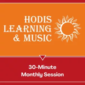 30-Minute monthly sessions for tutoring, music lessons, or art lessons