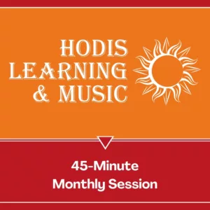45-Minute monthly sessions for tutoring, music lessons, or art lessons