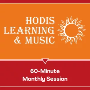 60-Minute monthly sessions for tutoring, music lessons, or art lessons