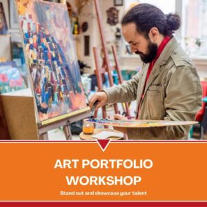 painting lessons for the art portfolio workshop.