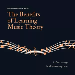 The benefits of learning music theory from a music teacher.