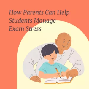 How Parents Can Help Students Manage Exam Stress. Photo of parent tutoring his student.