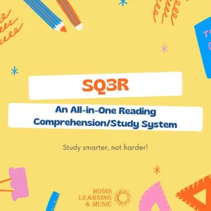SQ3R - An All-in-One Note Taking/Reading Comprehension/Study Skills System. Study smarter, not harder!