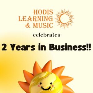 Hodis Learning & Music celebrates 2 years in business!
